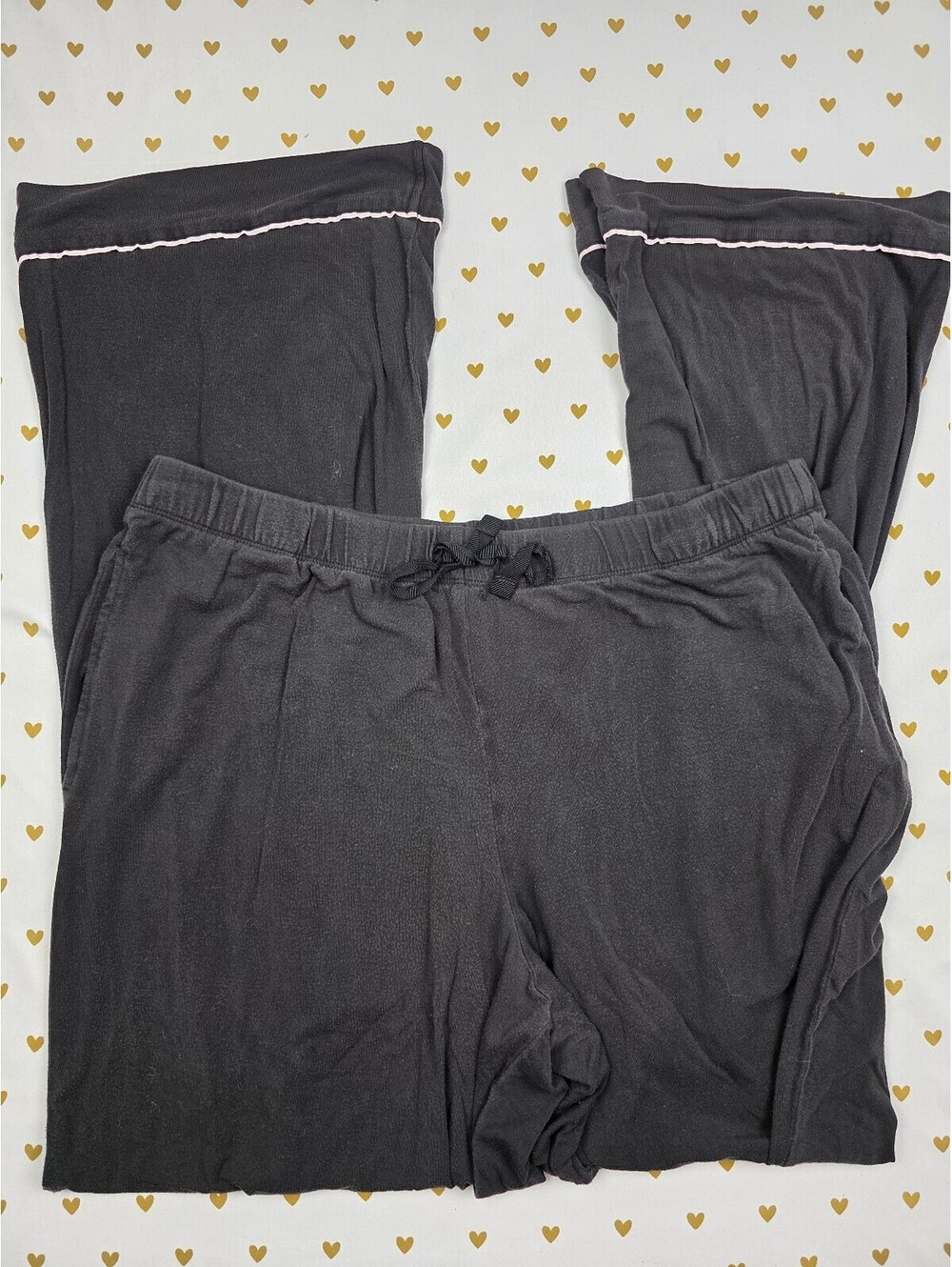 Victorias Secret Black Large Modal Soft Lounge Sleep Pants Pajama Bottoms - Picture 1 of 5